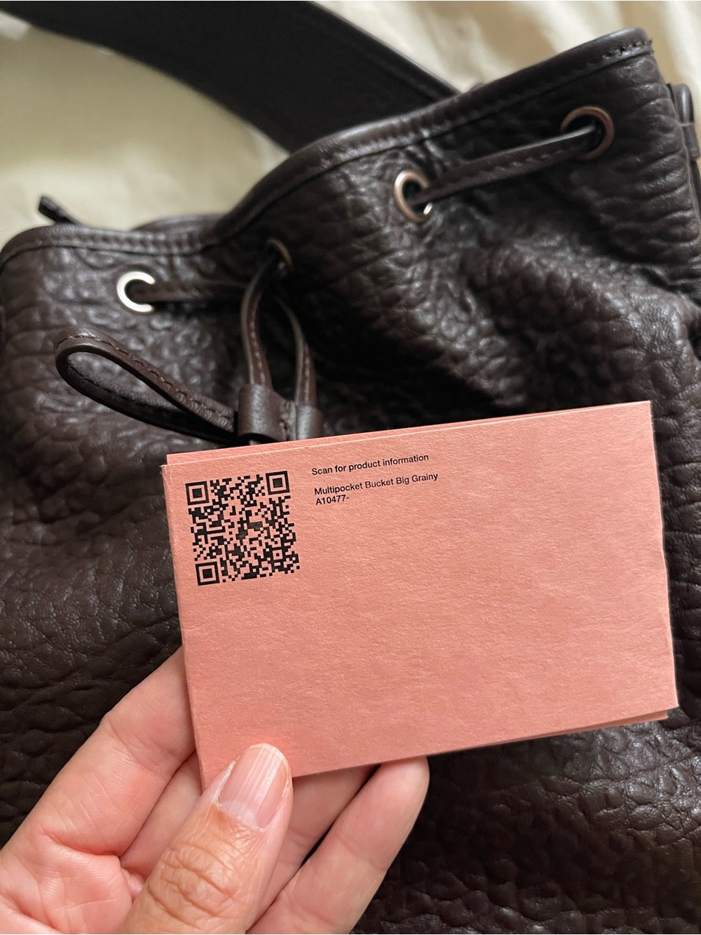 Acne Studios Multipocket Bucket Big Grainy - Picture 8 of 9